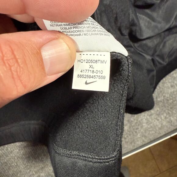 Nike Golf Tour Performance Therma-Fit Jacket Men's XL Black Full Zip Activewear - Picture 5 of 11